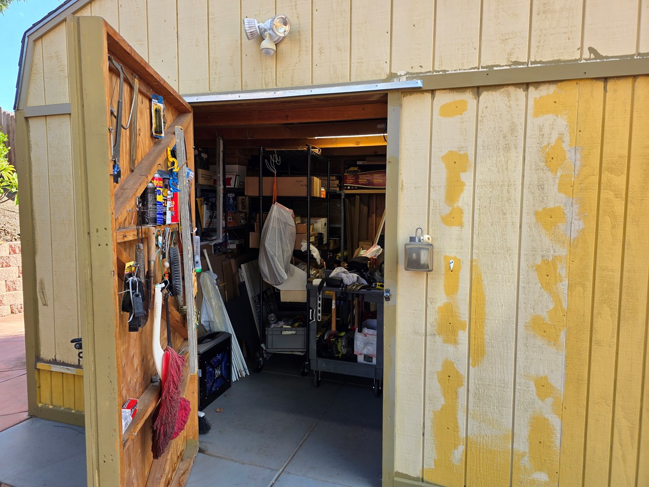 custom built shed, 12' x 10' with an attic. custom built shed, 12' x 10' with addition attic space.